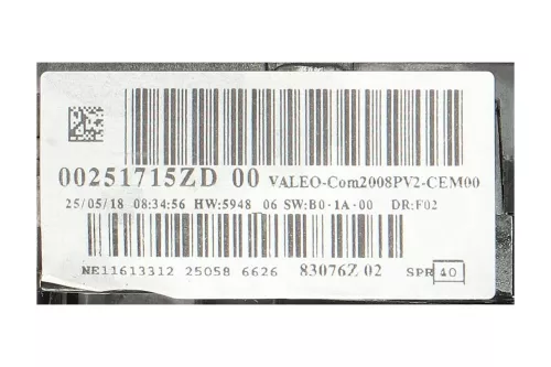  C839VA - COM 2008/ T9/ ZIE 98072680ZD (C839VA)