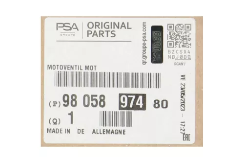 C691AG - VARIABLE GESCHWINDIGKEIT/ 180W/ BROSE 0488021308 0488010182